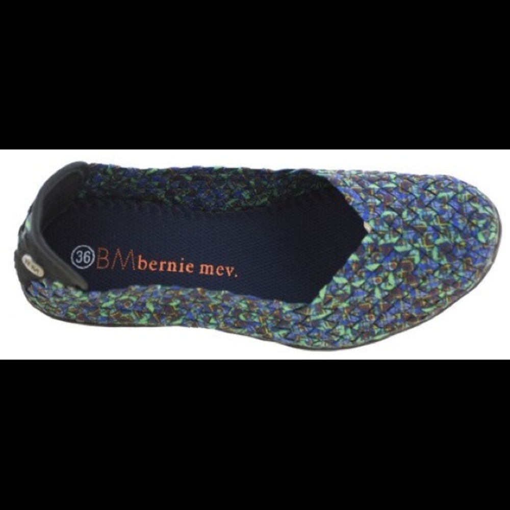 Bernie Mev Women's Catwalk Peacock Flat